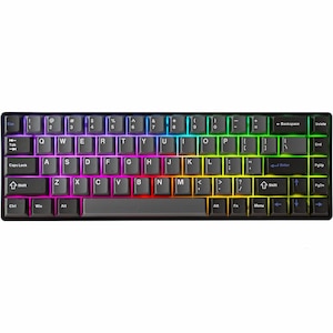 DrunkDeer�b�L�� �Q�[�~���O�L�[�{�[�h DrunkDeer G65 Black �iPBT Keycaps�j US�z��i�u���b�N�j�bG65-B0P01