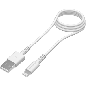 �����d�q�bUSB-A to Lightning�P�[�u�� 1.0m �R�ہi�z���C�g�j�bTH136L10QW
