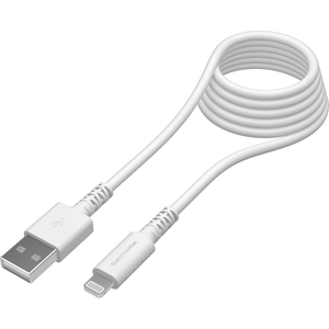 �����d�q�bUSB-A to Lightning�P�[�u�� 2.0m �R�ہi�z���C�g�j�bTH136L20QW