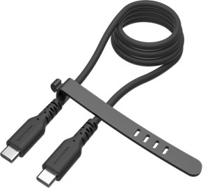 コリコ’ラン  充電器・付属品 PD240W USB-C to Cシリコンケーブル 0.5m（ブラック） | 多摩
