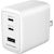 �����d�q�bPD45W �R���Z���g�`���[�W���[ USB C�~2+A�i�z���C�g�j�yJoshin�I���W�i�����f���z�bJSAP-Y164UC2W
