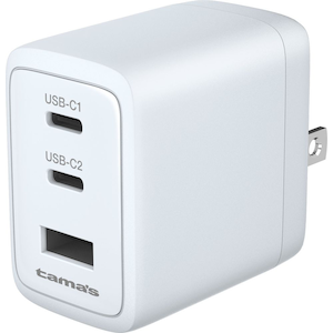 �����d�q�bPD45W �R���Z���g�`���[�W���[ USB C�~2+A�i�u���[�j�yJoshin�I���W�i�����f���z�bJSAP-Y164UC2L