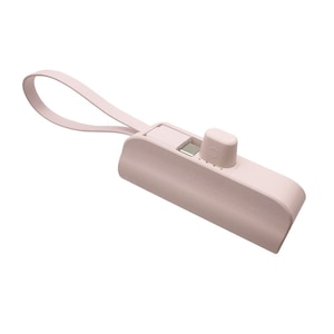 �I�Y�}�b�R���p�N�g���o�C���o�b�e���[ 5,000mAh Type-C�i�s���N�j�yJoshin�ꔄ���f���z�bJOLCCW50-PK
