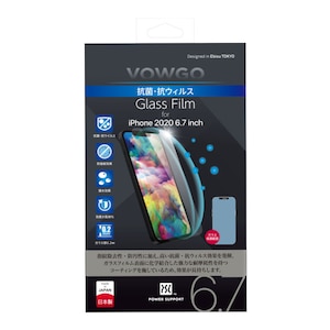 �p���[�T�|�[�g�biPhone12 Pro Max�p �t���ی�K���X�t�B���� VOWGO �R�ہE�R�E�B���X�bPPBC-04