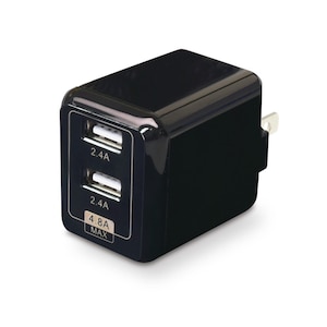 JTT�bUSB�[�d�� cube�^�C�v 2�|�[�g ���v4.8A�i�u���b�N�j�bCUBEAC248BK
