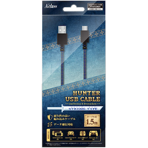 Switch Hunter Usbケーブル 1 5m カムイブルー Joshin Webショップ 通販 アクラス Sasp0612 Switch Hunter Usbケーブル 1 5m カムイブルー Joshin Webショップ 通販 アクラス Sasp0612
