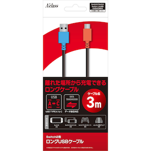 �A�N���X�bSwitch2�p �����OUSB�P�[�u���bSASP-0732