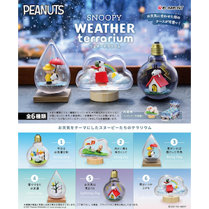 ���[�����g�b�y�Đ��Y�z�y1�zSNOOPY WEATHER Terrarium�b��-�߰ ���ް��س�