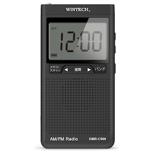 WINTECH�b�A���[�����v�@�\���ځ@AM/FM�f�W�^���`���[�i�[���W�I�bDMR-C500