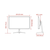 Pixio｜ピクシオ｜ゲーミング液晶ディスプレイ(27型/Fast IPS/WQHD 2560×1440/180Hz/1ms/HDR/HDMI2.0/DP1.4/VESA/2年保証・ドット抜け保障)(ブルー)｜PX278WAVEB-PW