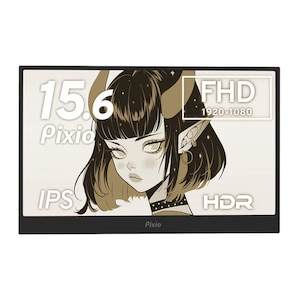 Pixio�b�s�N�V�I�b���o�C���t���f�B�X�v���C(15.6�^/IPS/FullHD 1920�~1080/60Hz/8ms/HDR10/MiniHDMI/USB Type-C/2�N�ۏ�)(�u���b�N)�bPX160WAVE-O