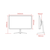 Pixio�b�s�N�V�I�b�Q�[�~���O�t���f�B�X�v���C(23.8�^/IPS/FullHD 1920�~1080/120Hz/4ms)�i�x�[�W���j�bPX246WAVEBE-O
