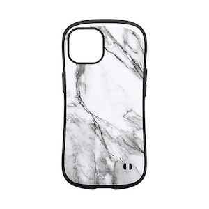 Hamee�biPhone 15�p �n�C�u���b�h�P�[�X iFace Marble�i�z���C�g�j�b41-960455