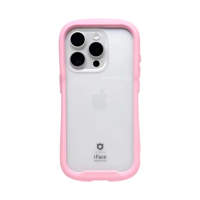 iPhone 15 Pro用 ガラスケース IFACE REFLECTION（ハニーイエロー