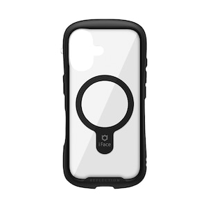 Hamee�biPhone 16�p MagSynq�����K���X�N���A�P�[�X iFace Reflection�i�u���b�N�j�b41-980019