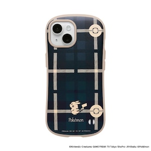 Hamee�biPhone 15�p �n�C�u���b�h�P�[�X IFACE �|�P���� �s�J�`���E�i�`�F�b�N�^�l�C�r�[�j�b41-984161