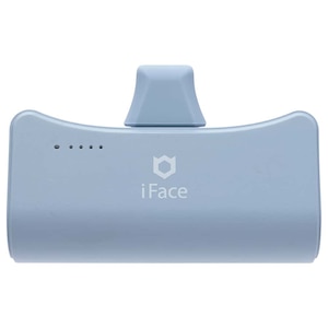 Hamee�bPD20W�Ή� Type-C �_�C���N�g���o�C���o�b�e���[ 5000mAh iFace�i�y�[���u���[�j�b41-990421