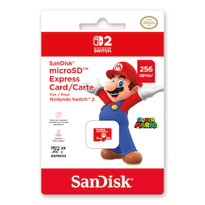 �T���f�B�X�N�b�ySwitch2�zSanDisk microSD Express Card 256GB for Nintendo Switch 2�bBEE-A-SD01A NSW2 SanDisk microSD Express 256GB