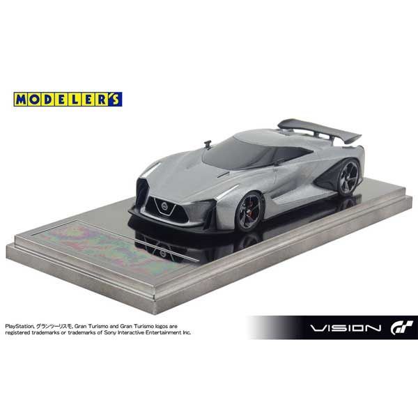 1/43 NISSAN CONCEPT 2020 Vision Gran Turismo GUN METAL【MD43006GY】 Joshin  webショップ 通販 モデラーズ MD43006GY ニッサン コンセプト2020 GUN METAL