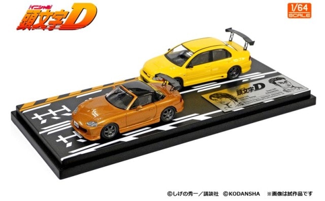 1/64 頭文字D セットVol.6 大宮智史ロードスター(NB8C)＆小早川