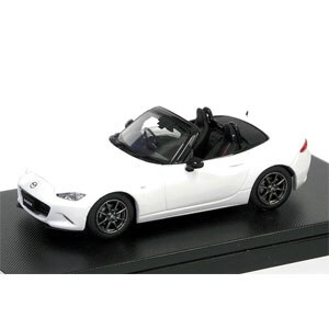 1/43 MAZDA ROADSTER (2015) アークティックホワイト【HS129AW】【在庫処分】