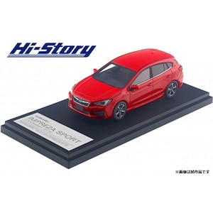 1/43 SUBARU IMPREZA SPORT 2.0i-S EyeSight (2016) ピュアレッド【HS190RE】【在庫処分】