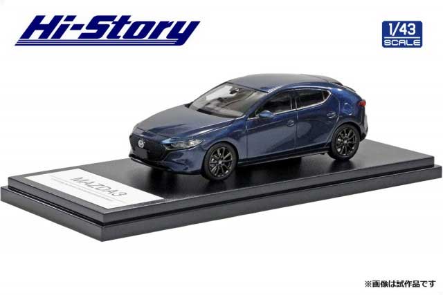 MAZDA3 ミニカー 1/43 マツダ3 ファストバック ハイストーリー ハイ