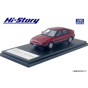 1/43 MAZDA FAMILIA ASTINA 1500 DOHC（1992）パッションローズマイカ【HS271RM】