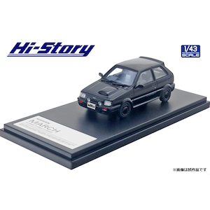 1/43 NISSAN MARCH SUPER TURBO (1989)ブラックメタリック【HS281BK】【在庫処分】