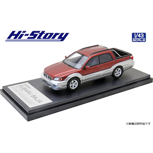 1/43 SUBARU BAJA Sport (2003) レガッタレッドパール／シルバーストーンメタリック【HS312RE】