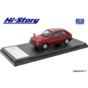 1/43 Honda CIVIC CX-S (1981)レッド【HS316RE】【在庫処分】