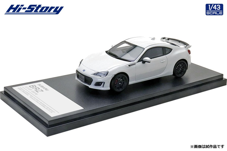 ミニカー　1/43 SUBARU BRZ 2.0 GT 2016(クリスタルホワイト・パール) [HS322WH] ハイストーリー 1/43 スバル BRZ 2.0 GT 2016 クリスタル