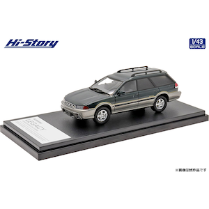1/43 SUBARU LEGACY GRAND WAGON (1996) ビンテージグリーン・マイカ/グレーオパール【HS324GR】