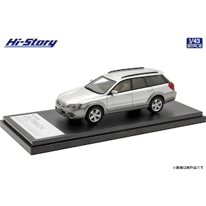 1/43 SUBARU OUTBACK 3.0R (2004) ブリリアントシルバー・メタリック/グラナイトグレー・オパール【HS339SL】【在庫処分】