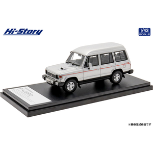 1/43 MITSUBISHI PAJERO ESTATE WAGON XL (1988) グレースシルバー/ソリッドブラック【HS341SL】