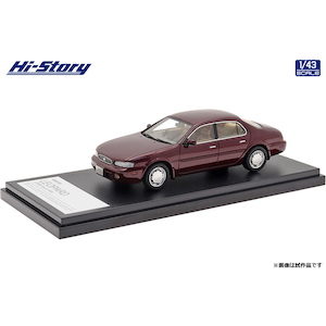 1/43 NISSAN LEOPARD J.FERIE Type X (1992) ラズベリーレッド【HS351RE】【在庫処分】