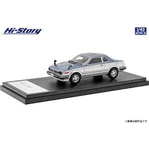 1/43 Honda PRELUDE XXR (1981) ブルーメタリック・シルバー【HS356BL】