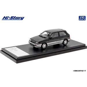 1/43 SUZUKI CULTUS 1300 GT-i (1987) ザクセンブラックメタリック/ツインクリスタルシルバーメタリック【HS360BK2】