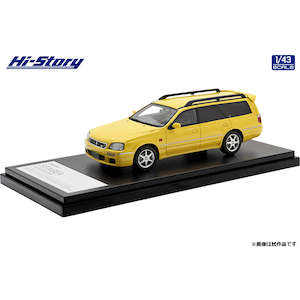 1/43 NISSAN STAGEA 25t RS FOUR S (1998) ライトニングイエロー【HS381YE】