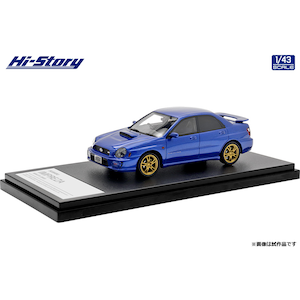 1/43 SUBARU IMPREZA WRX STi (2001)WRブルー・マイカ【HS401BL】