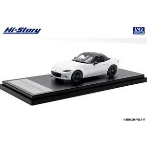 1/43 MAZDA ROADSTER S Special Package (2022) スノーフレイクホワイトパールマイカ【HS444WH】