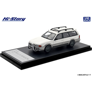 1/43 MAZDA CAPELLA WAGON FX (1994) シャストホワイト／サイレントシルバーメタリック【HS506WH】