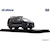 �n�C�X�g�[���[�b1/43 MITSUBISHI DELICA D:5 (2024) �J�X�^�}�C�Y �u���b�N�}�C�J�yHS543BK�z�bHS543BK ���޼ ��ض ��ׯ�