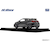 �n�C�X�g�[���[�b1/43 Toyota GR YARIS RZ "High performance" (2025) �v���V���X�u���b�N�p�[���yHS574BK�z�bHS574BK ��� GR �ؽRZ ��ׯ�