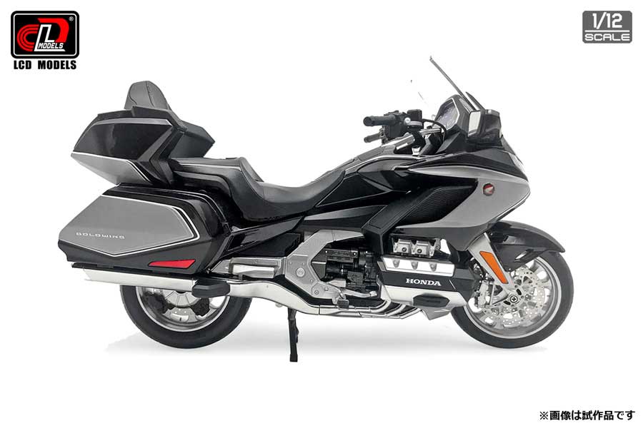 ミニカー　1/12 Honda Gold Wing Tour 2020(ヘビーグレー) [LCD-M2104-HGM] 1/12 Honda Gold Wing Tour (2020) ヘビーグレー【LCD-M2104-HGM