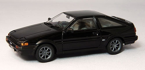 美品 エブロ トヨタ スプリンター トレノ AE86 アロイ ホイール 1/43 トヨタ スプリンタートレノ AE86 アロイホイール ブラック