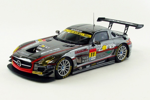 1/43 GAINER DIXEL SLS SUPER GT300 2013 No.11 Okayama Winner