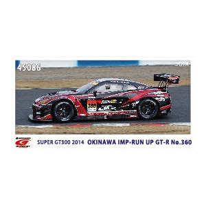 1/43 OKINAWA IMP･RUN UP GT-R SUPER GT300 2014 No.360【45086】