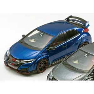 ミニカー　1/43 Honda CIVIC TYPE R 2015(ブリリアントスポーティーブルーメタリック) [45355] 1/43 Honda CIVIC TYPE R 2015 Brilliant Sporty Blue Metallic