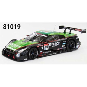 ミニカー　1/18 D’station ADVAN GT-R SUPER GT500 2014 Rd.2 Fuji #24 (グリーン×ブラック) [81019] 1/18 D'station ADVAN GT-R SUPER GT500 2014 Rd.2 Fuji No.24